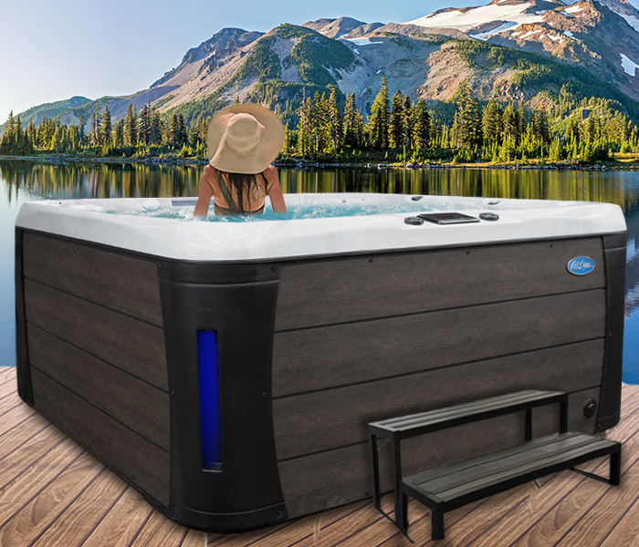 Calspas hot tub being used in a family setting - hot tubs spas for sale Anderson