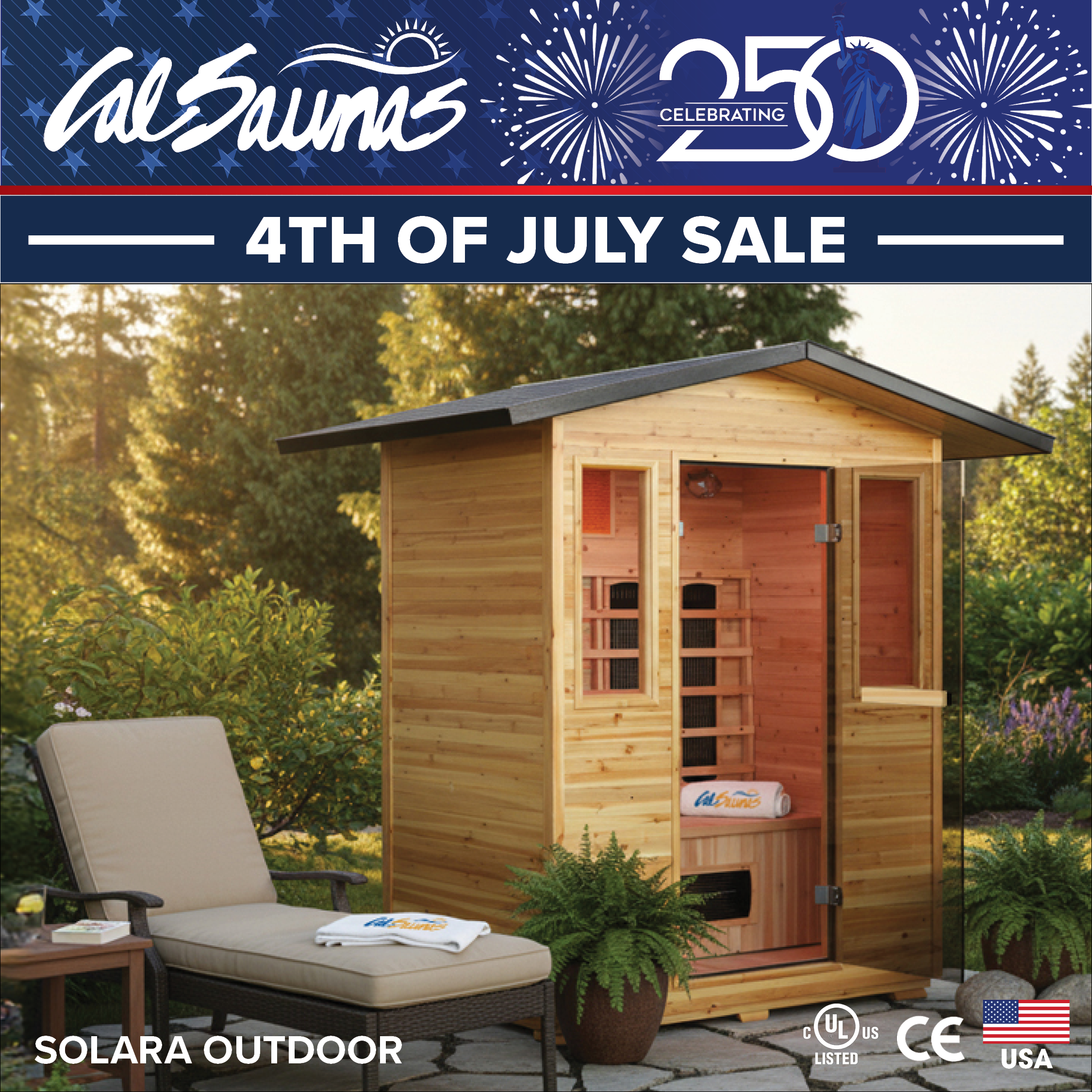 Calspas hot tub being used in a family setting - Anderson