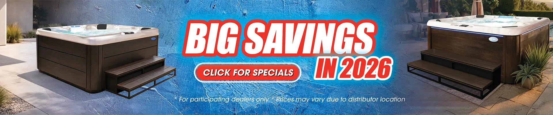 Calspas hot tub being used in a family setting - Anderson